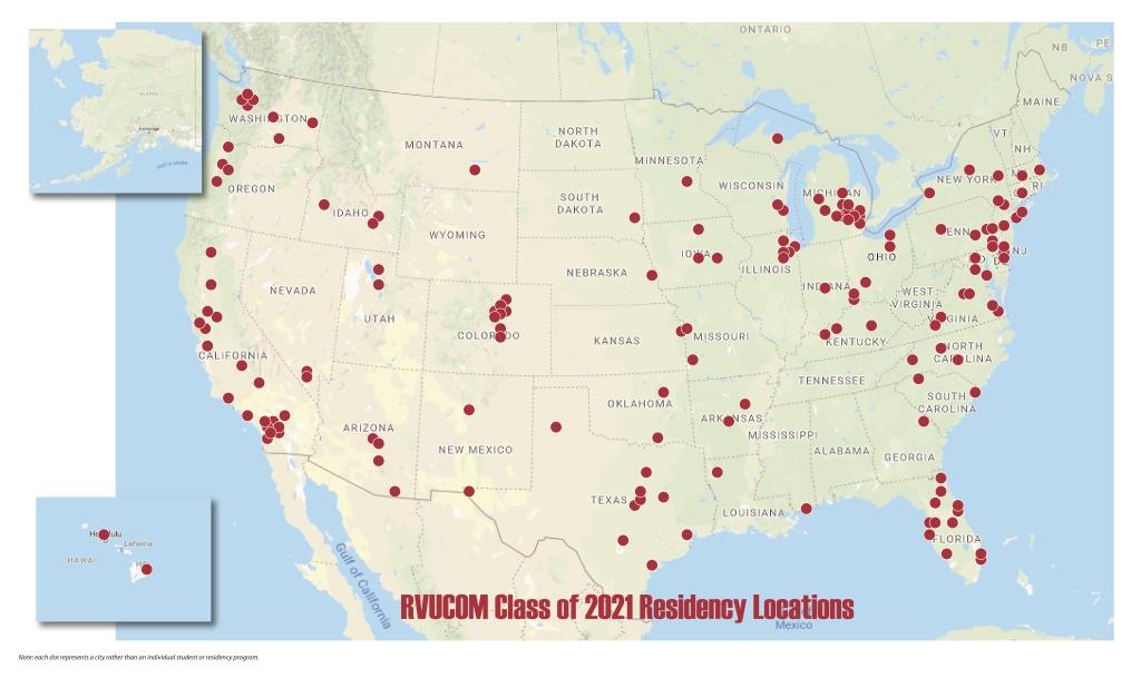 Residency Specialties and Locations Rocky Vista University