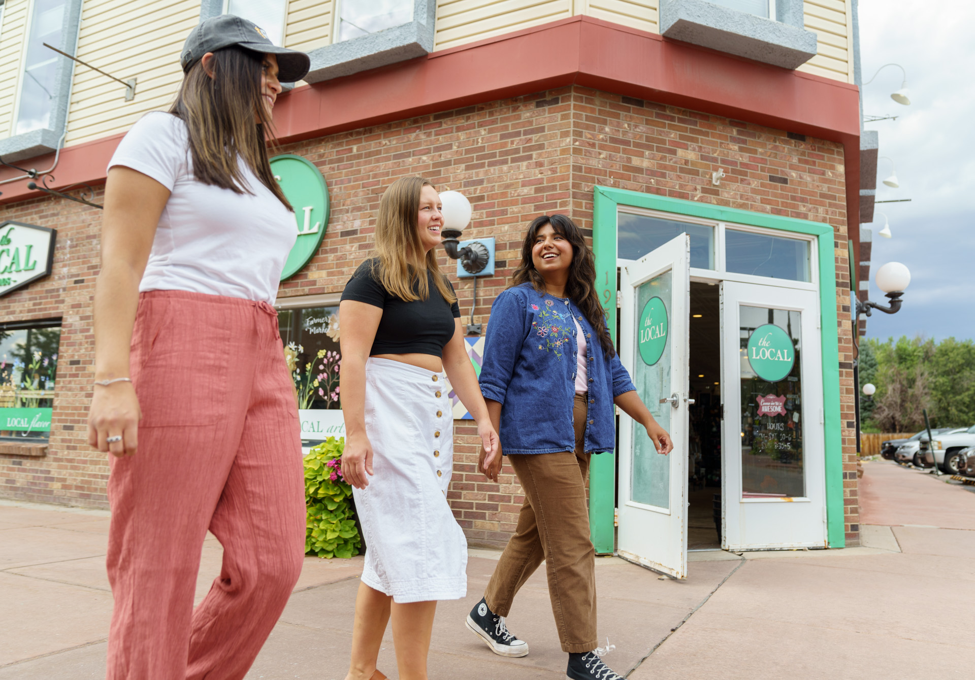 Downtown Walk Students