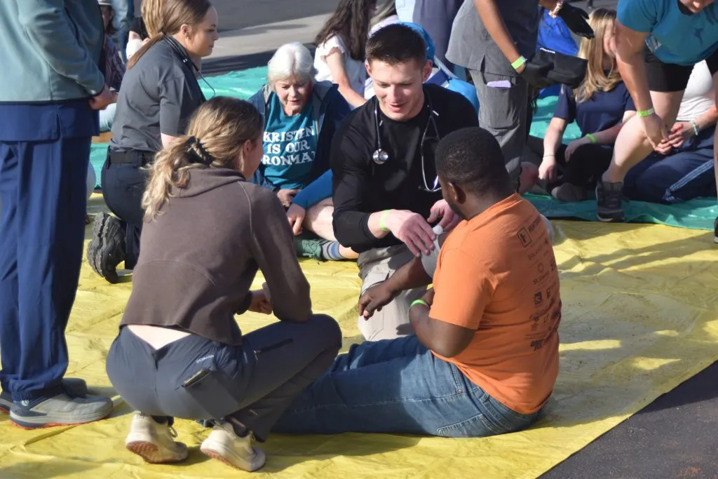 RVU Mass Casualty Training in Ivins Utah Campus Student Doctors