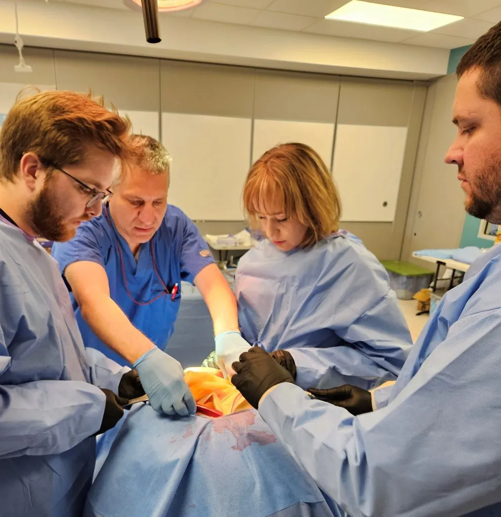 RVU Mass Casualty Training in Ivins Utah Campus Surgery Simulation