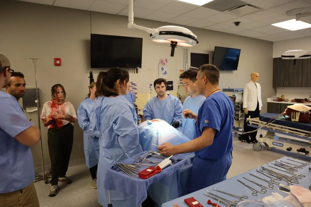 RVU Mass Casualty Training in Ivins Utah Campus Surgery Students