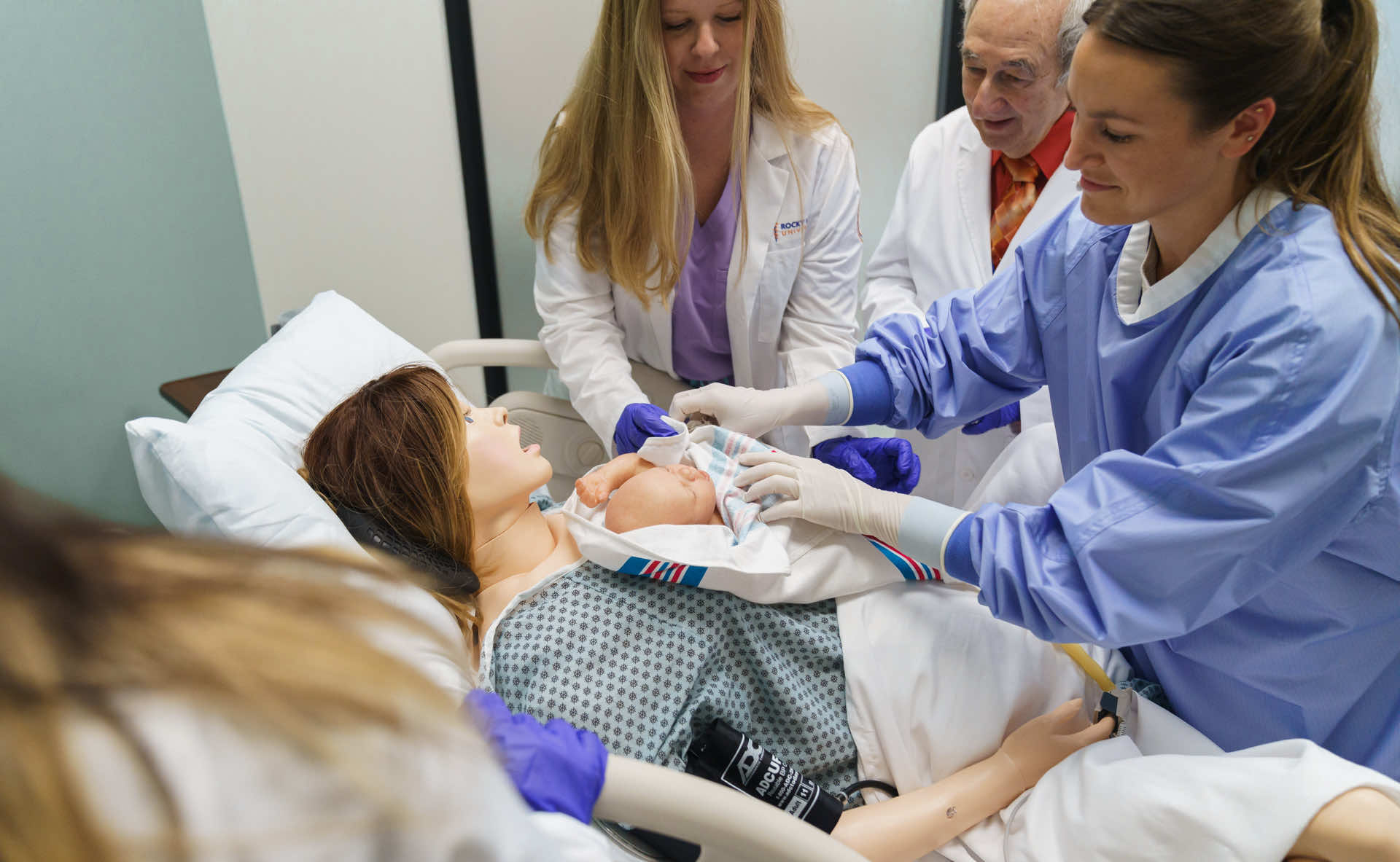 Montana Students Simulation of child birth